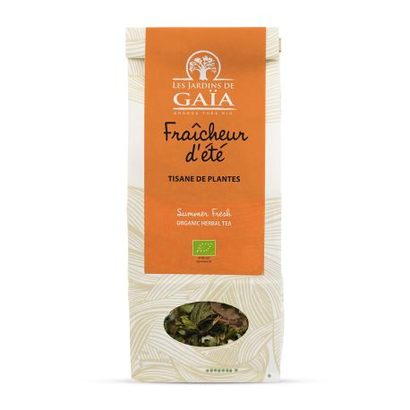 Tisane BIO Fraicheur d'Été - Menthe poivrée, Hysope