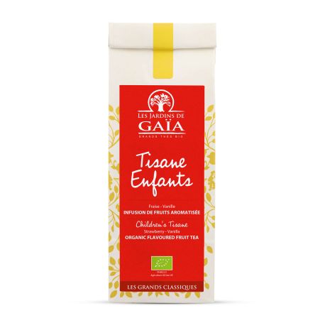 Tisane Enfants BIO - Fraise, Vanille