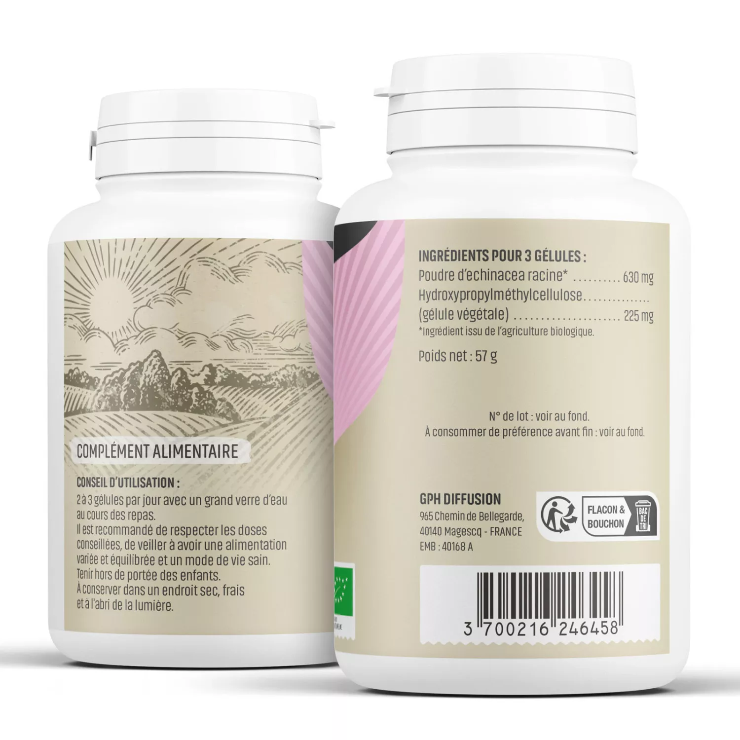Echinacea BIO - Gélules Végétales
