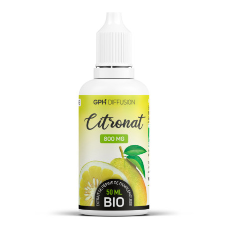 Citronat BIO (Extrait de pépins de Pamplemousse) - Solution buvable