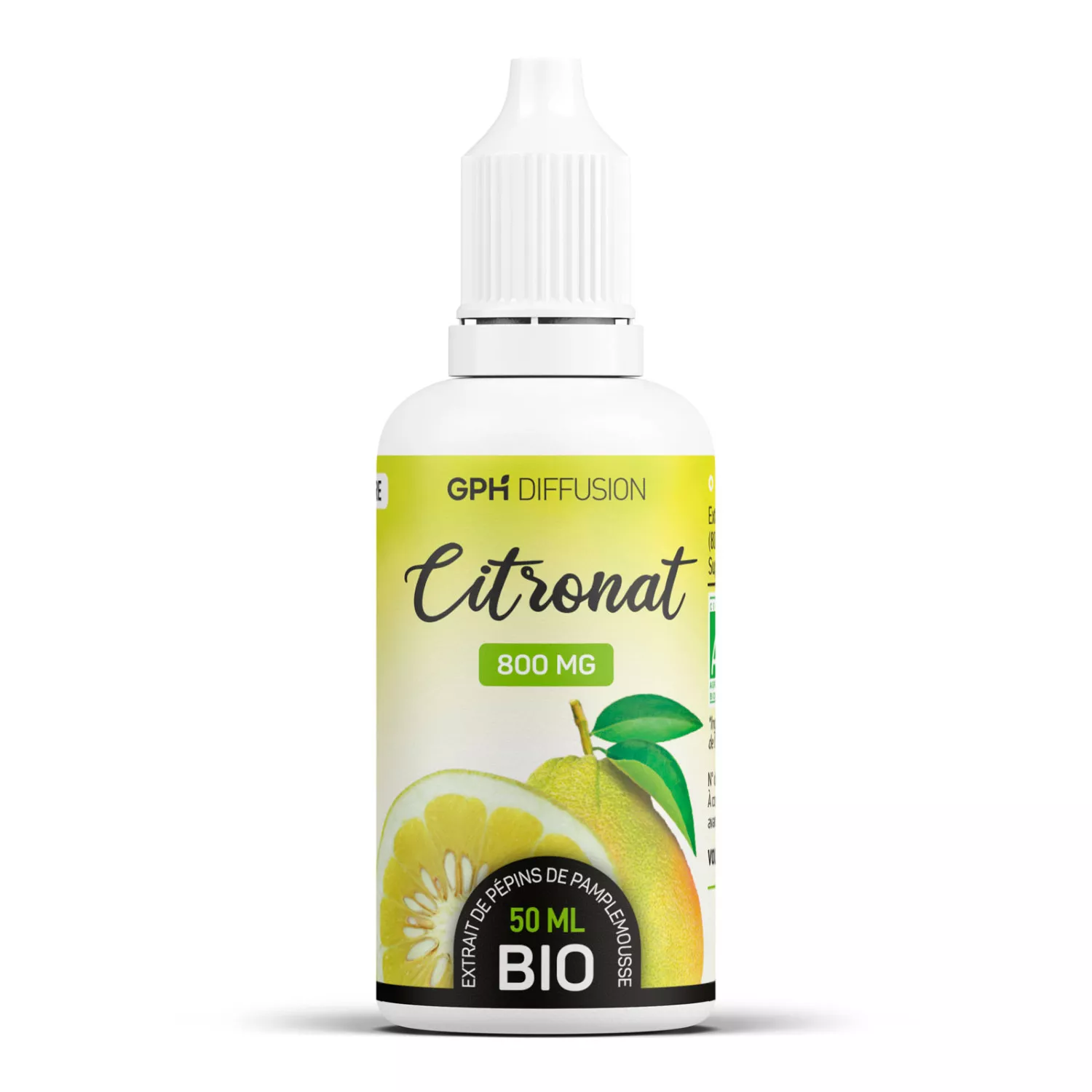 Citronat BIO (Extrait de pépins de Pamplemousse) - Solution buvable