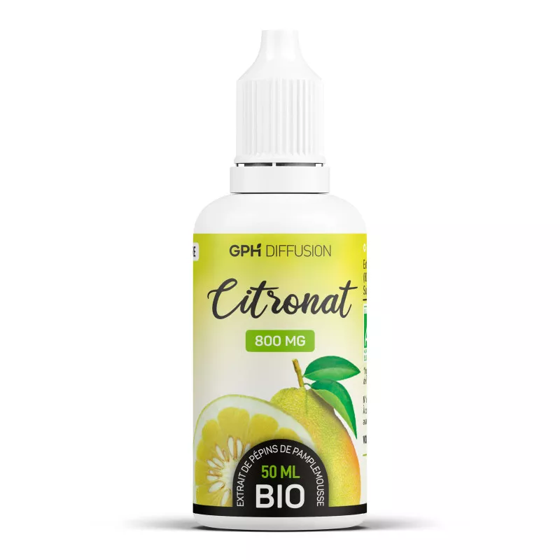 Citronat BIO (Extrait de pépins de Pamplemousse) - Solution buvable