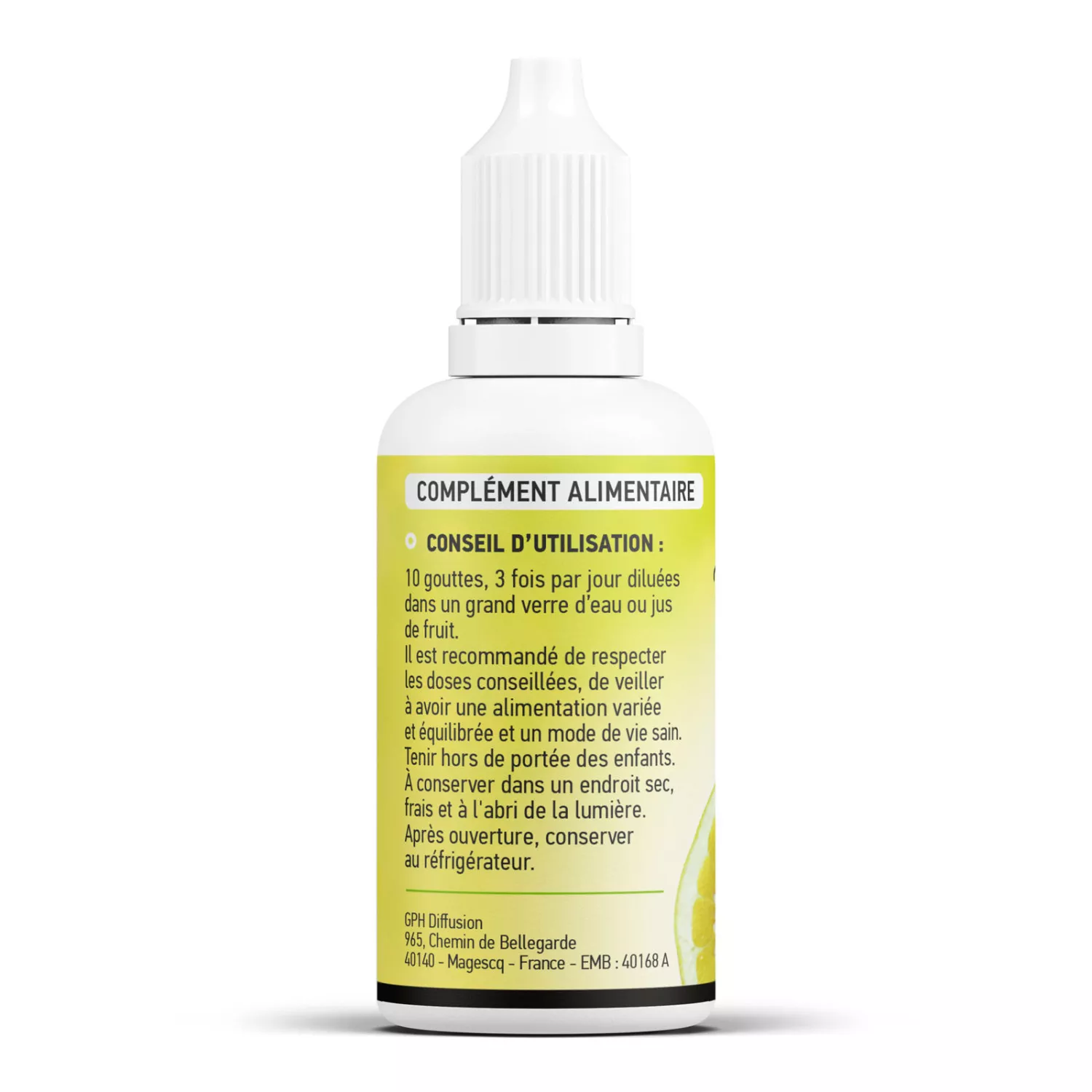 Citronat BIO (Extrait de pépins de Pamplemousse) - Solution buvable