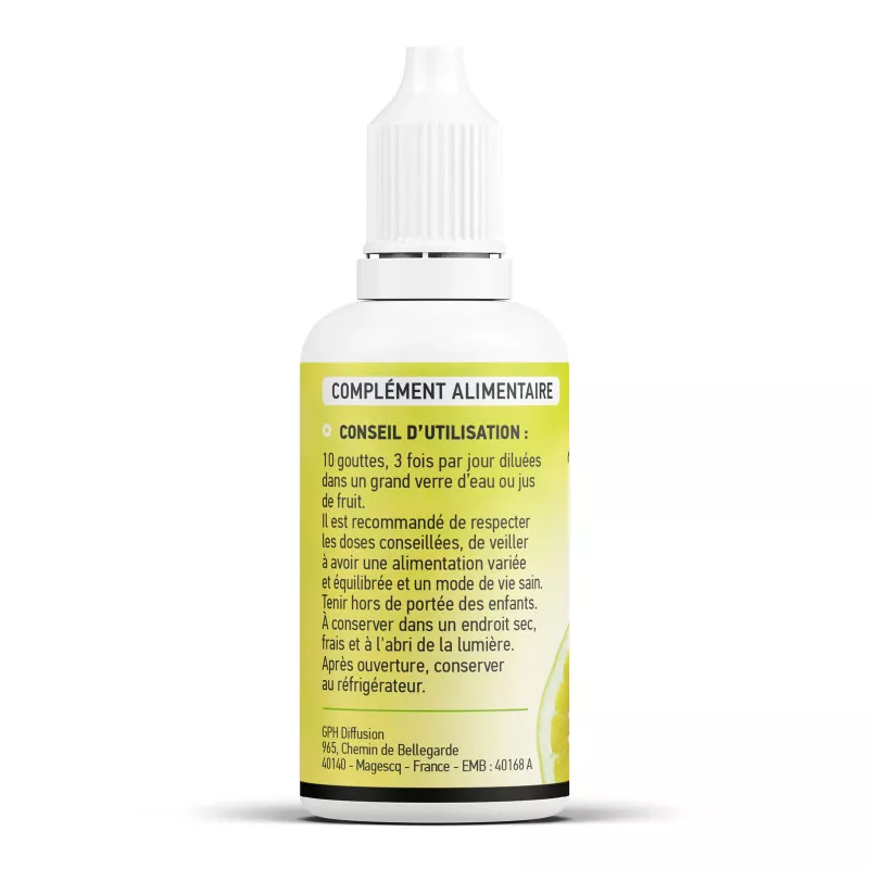 Citronat BIO (Extrait de pépins de Pamplemousse) - Solution buvable