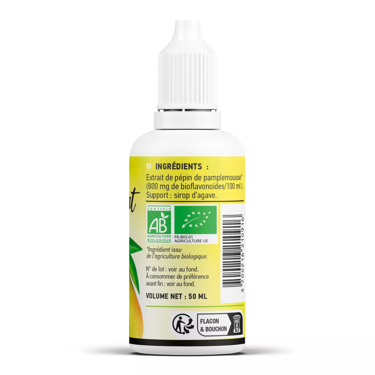 Citronat BIO (Extrait de pépins de Pamplemousse) - Solution buvable