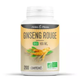 Ginseng rouge bio