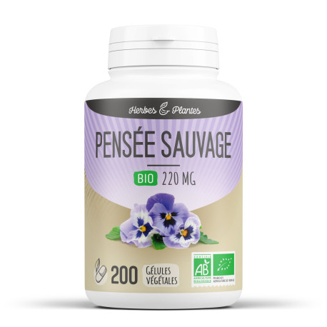 Pensée Sauvage BIO - Gélules Végétales