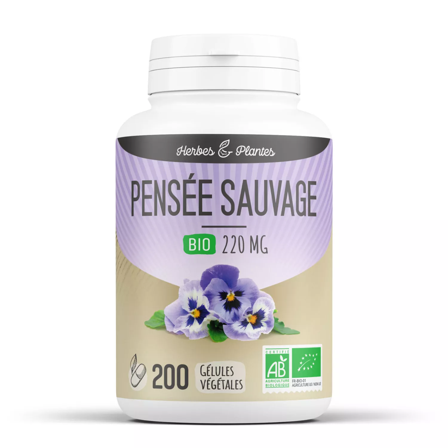 Pensée Sauvage BIO - Gélules Végétales