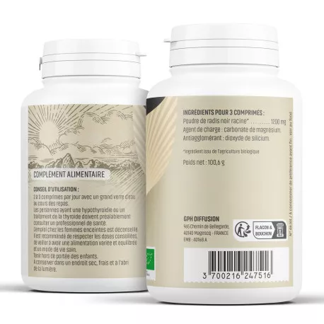 Radis Noir BIO - Comprimés