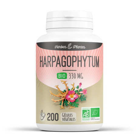 Harpagophytum BIO - Gélules Végétales - Qualité Supérieure