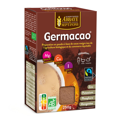 Germacao BIO Petit Déjeuner (poudre) - Cacao & Algues