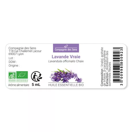LAVANDE VRAIE - Huile essentielle BIO