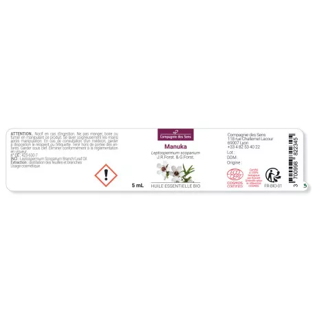 MANUKA - Huile essentielle BIO