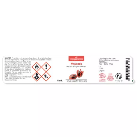 MUSCADE - Huile essentielle BIO
