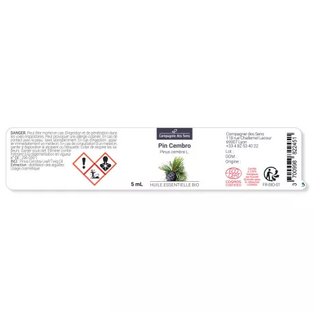 PIN CEMBRO - Huile essentielle BIO