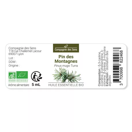 PIN DES MONTAGNES - Huile essentielle BIO