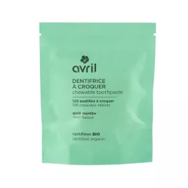 Dentifrice à croquer bio