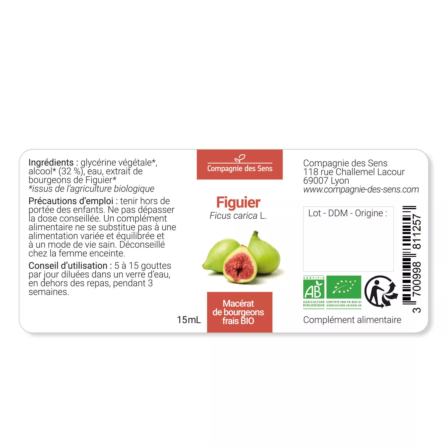 FIGUIER - Macérat de bourgeons BIO