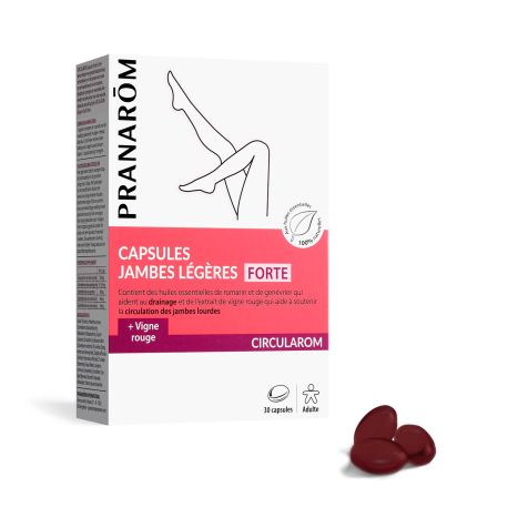 Capsules Jambes Légères - Aux Huiles Essentielles