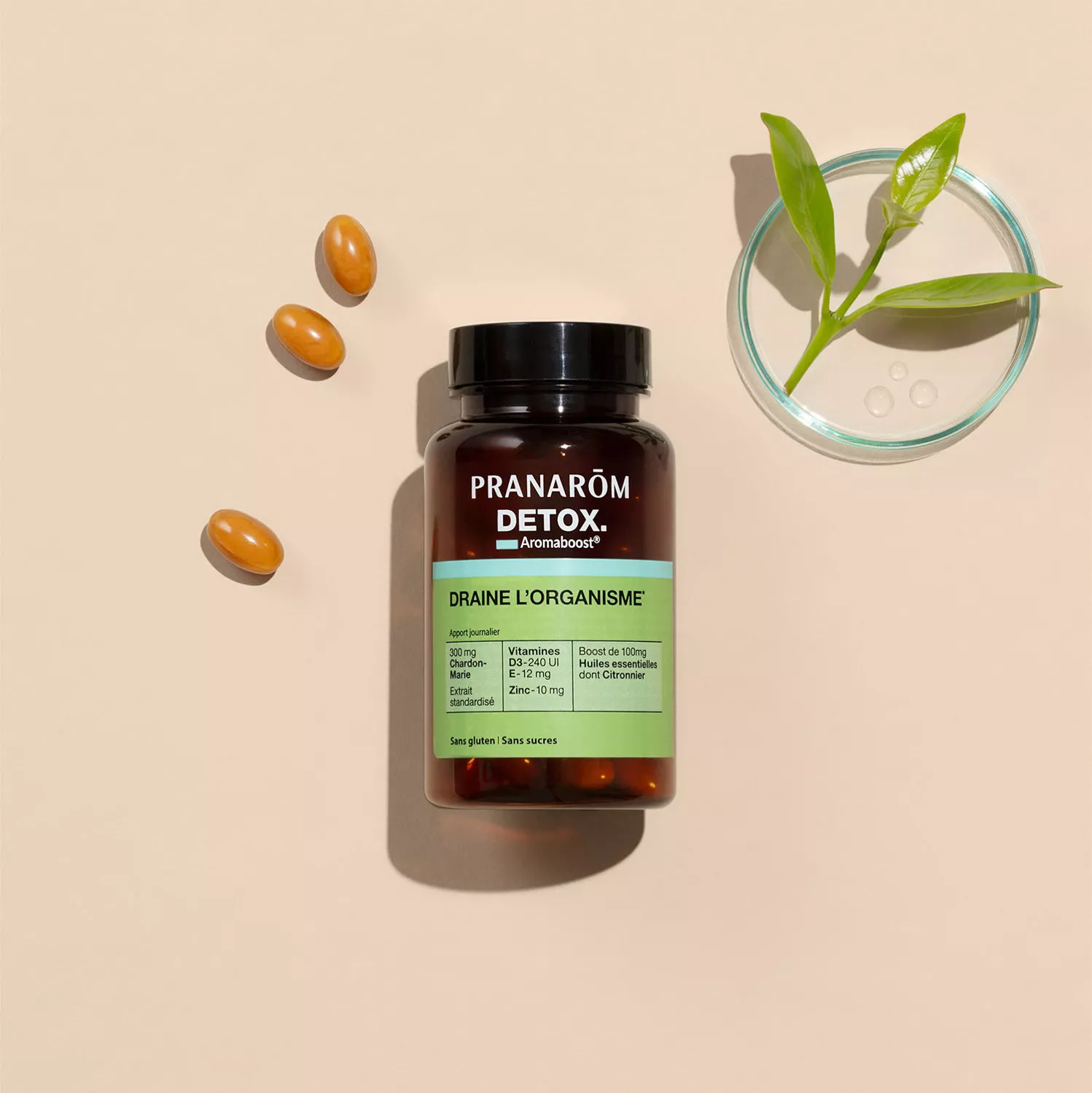 Capsules Détox - Aux Huiles Essentielles