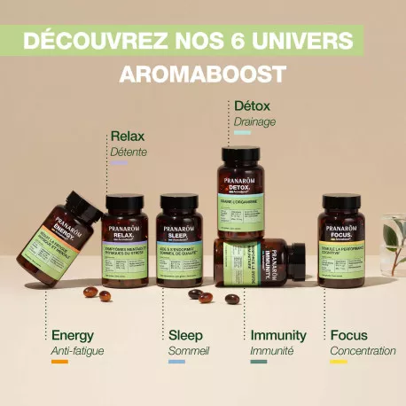 Capsules Détox - Aux Huiles Essentielles