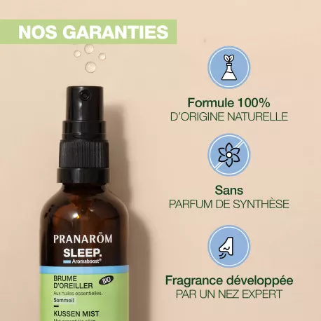 Brume d'Oreiller Sleep BIO - Aux Huiles Essentielles