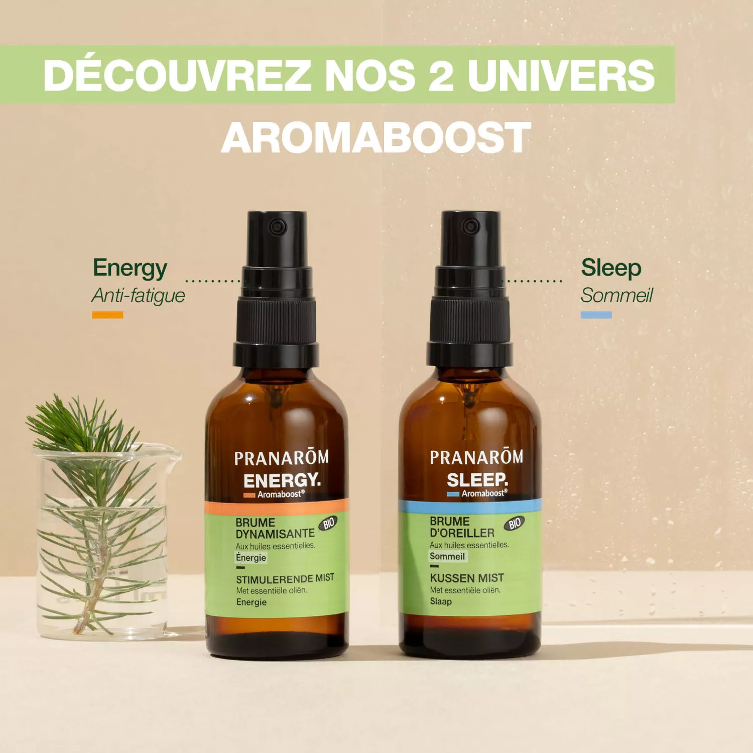 Brume d'Oreiller Sleep BIO - Aux Huiles Essentielles