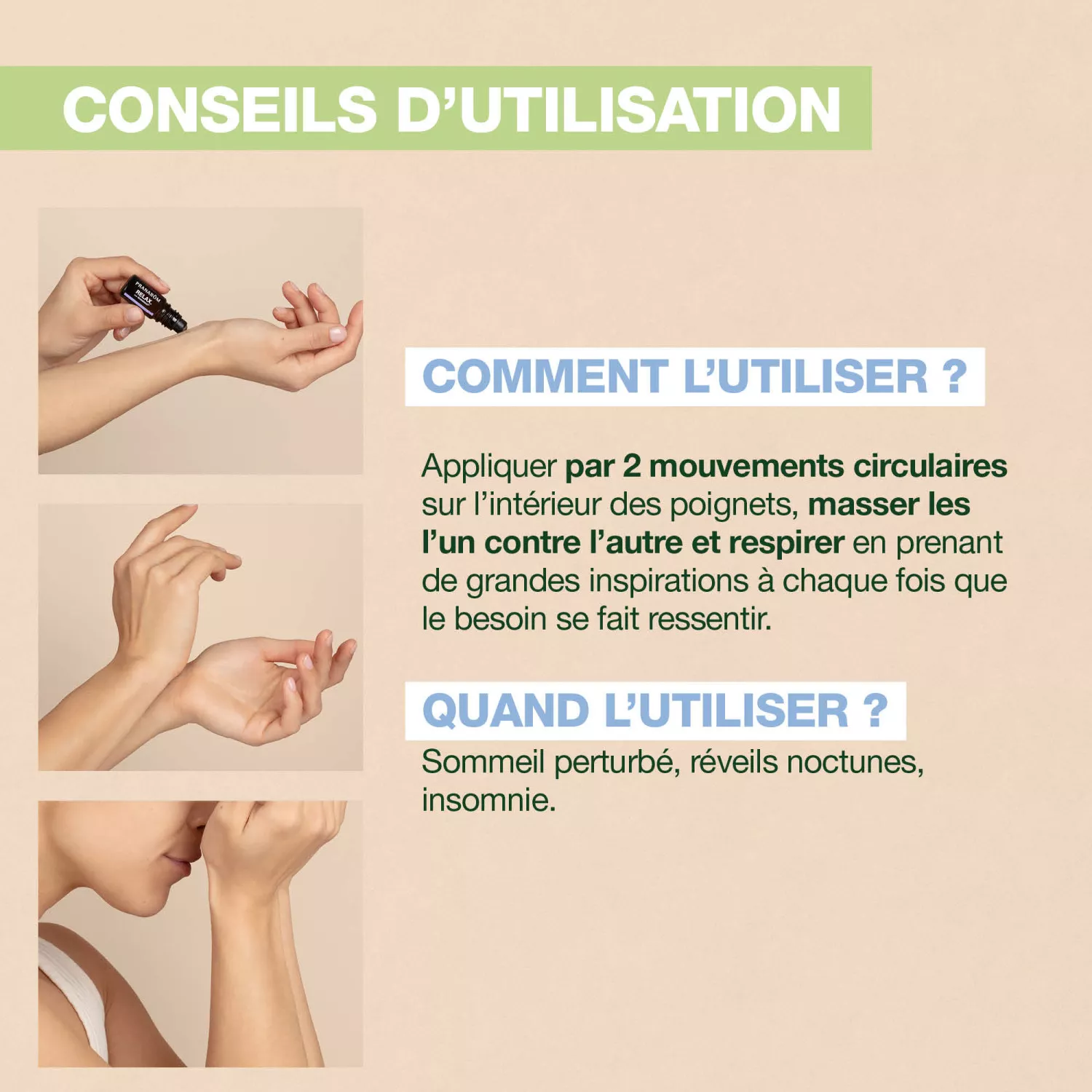 Roll on Sleep BIO - Aux Huiles Essentielles