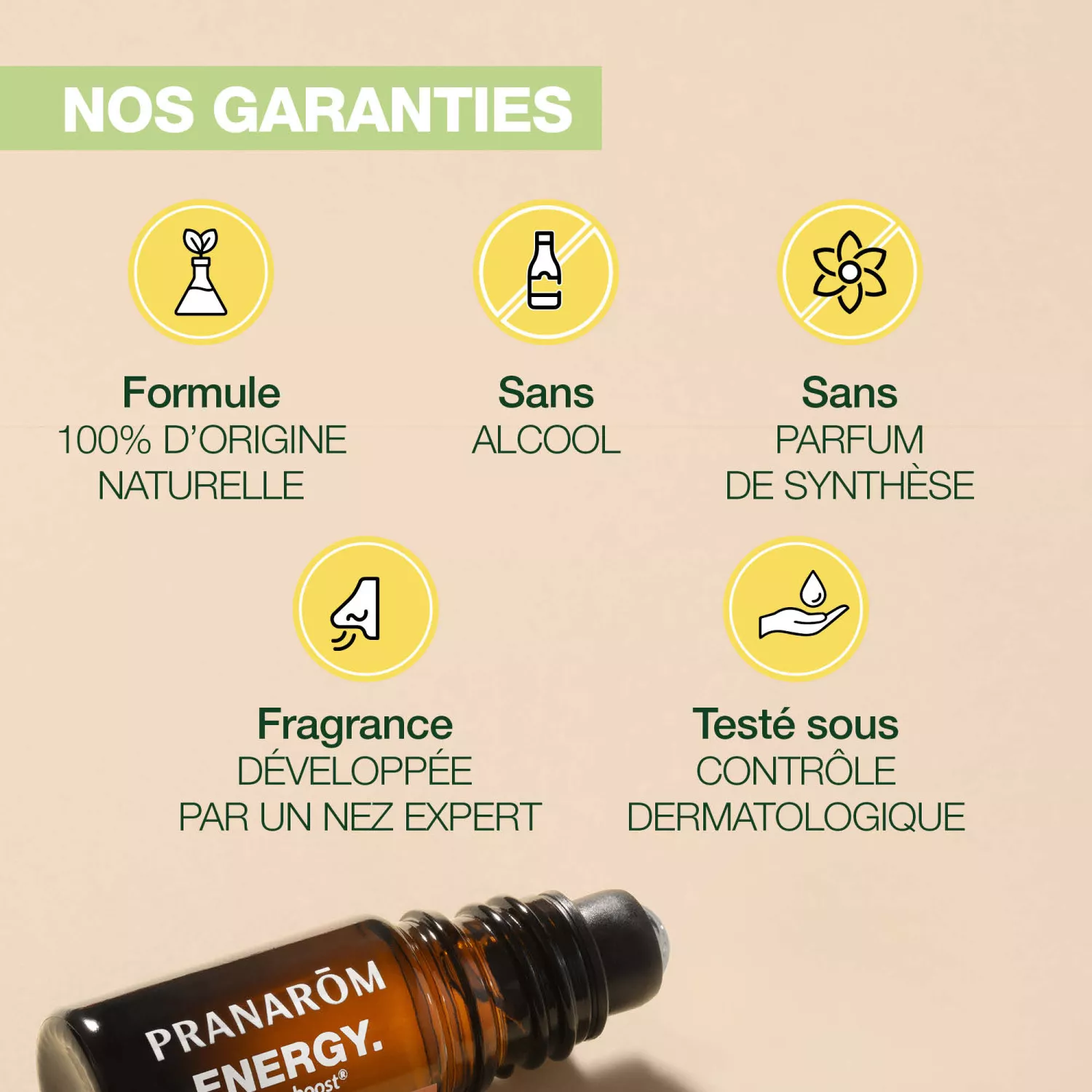 Roll on Focus BIO - Aux Huiles Essentielles