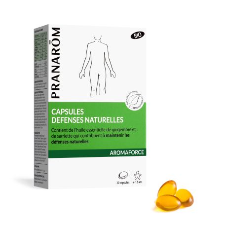 Capsules Défenses Naturelles BIO - Aux Huiles Essentielles