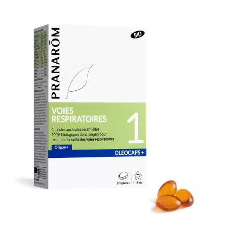 Capsules Voies Respiratoires BIO - Aux Huiles Essentielles