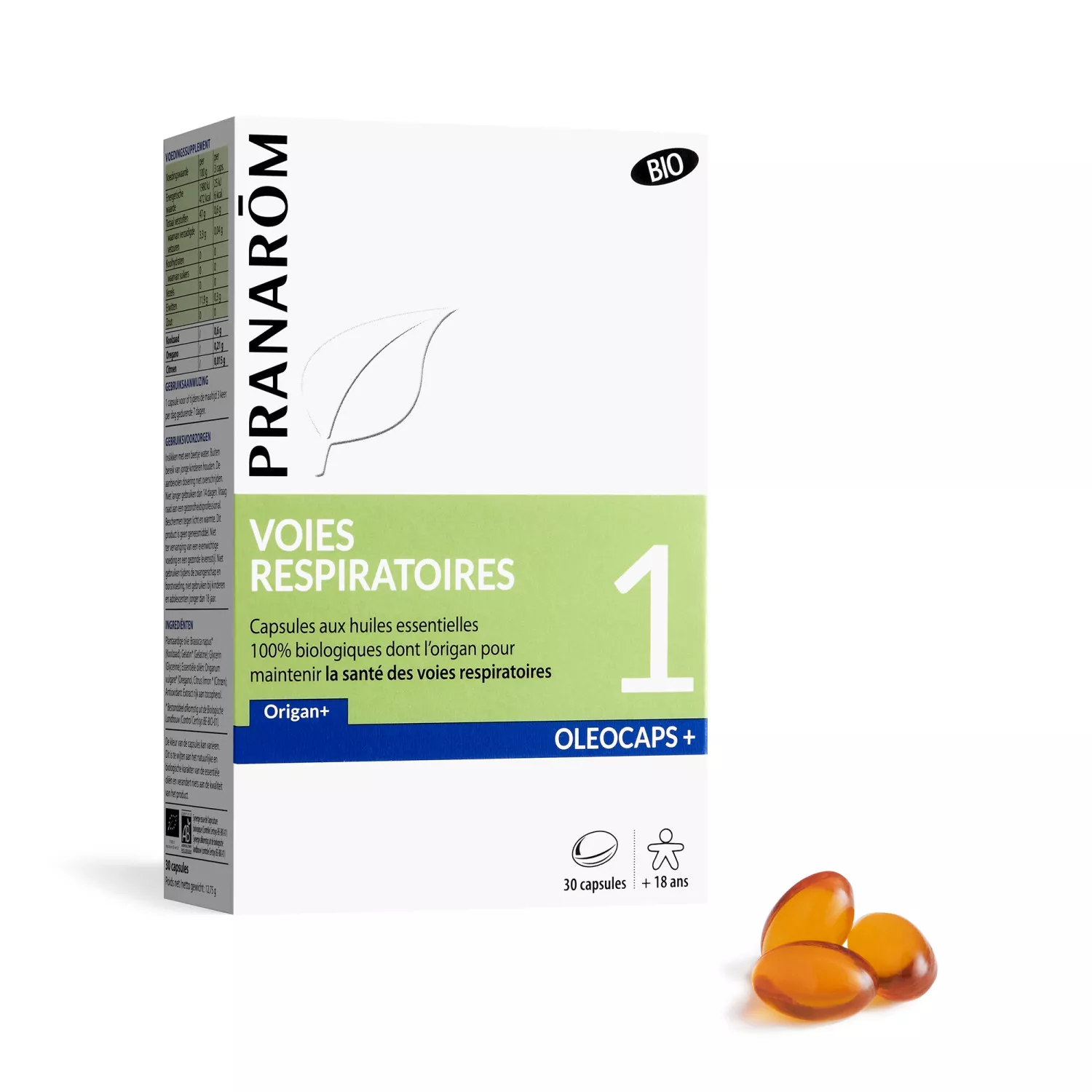 Capsules Voies Respiratoires BIO - Aux Huiles Essentielles