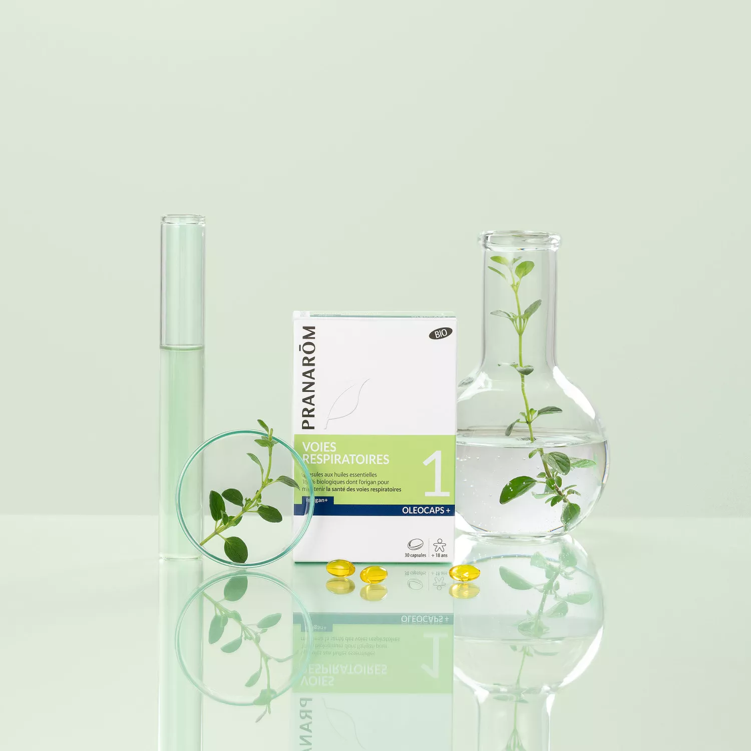 Capsules Voies Respiratoires BIO - Aux Huiles Essentielles