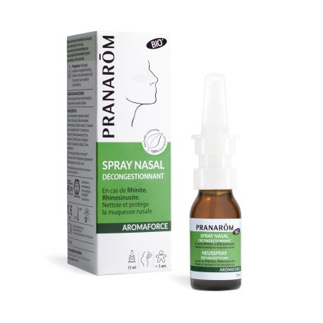 Spray Nasal Décongestionnant Rhinite Allergique- Aux Huiles Essentielles