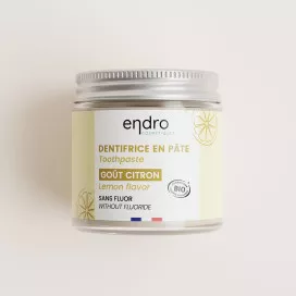 Dentifrice citron bio