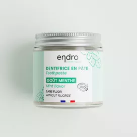 Dentifrice menthe bio