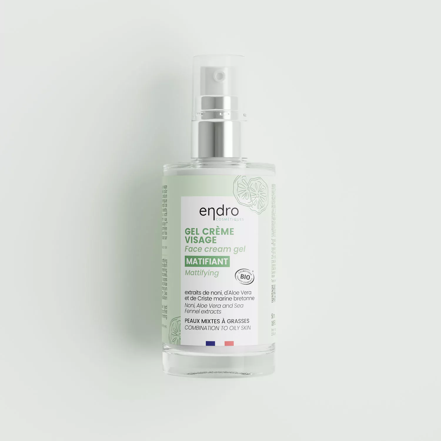 Gel Crème Matifiant Bio - Endro