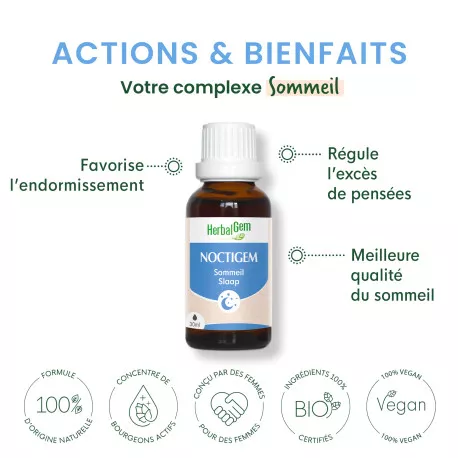 Noctigem Sommeil BIO - Complexe Gemmothérapie