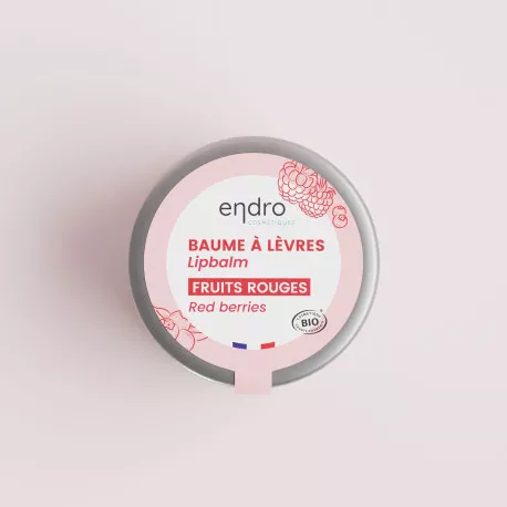 Baume À Lèvres Fruits Rouges Bio - Endro