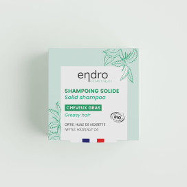 Shampoing solide cheveux gras bio 