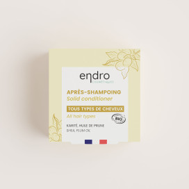 Après shampoing solide bio 