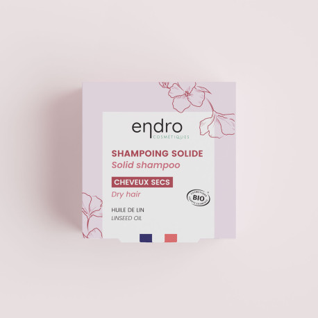 Shampoing Solide Cheveux Secs Bio - Endro