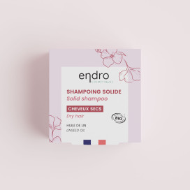 Shampoing solide cheveux secs bio 