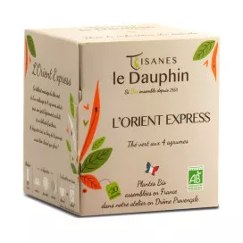 L'Orient Express Thé Vert 4 Agrumes BIO en sachets