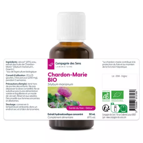 Chardon Marie - Teinture mère BIO