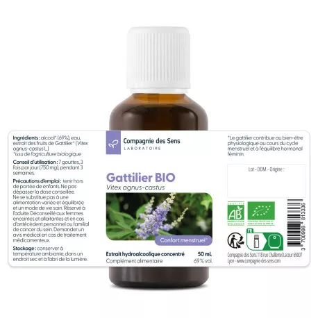 Gattilier - Teinture mère BIO