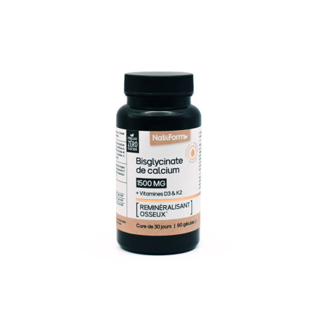 Bisglycinate de calcium - Gélules végétales