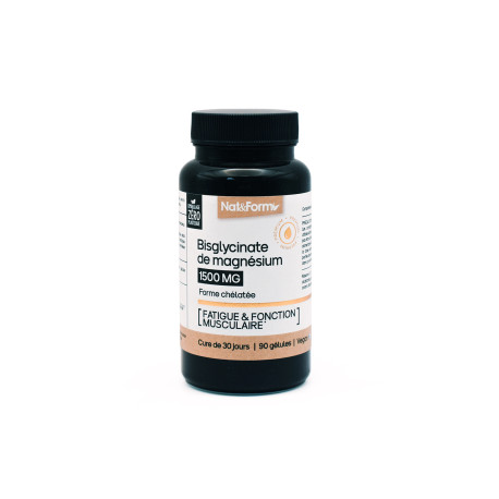 Bisglycinate de magnésium - Gélules végétales