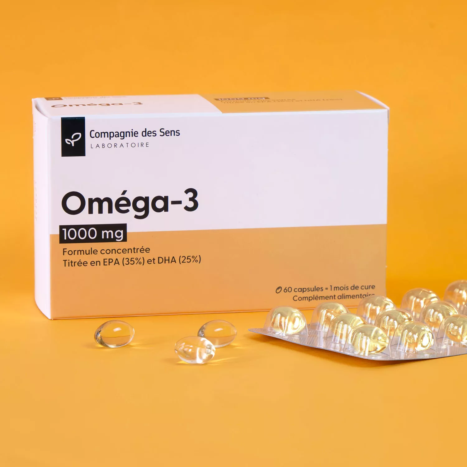 Oméga 3 - formule concentrée - 1 mois de cure intensive