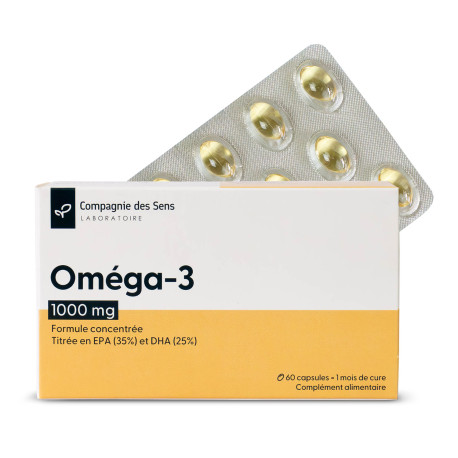 Oméga 3 - formule concentrée - 1 mois de cure intensive